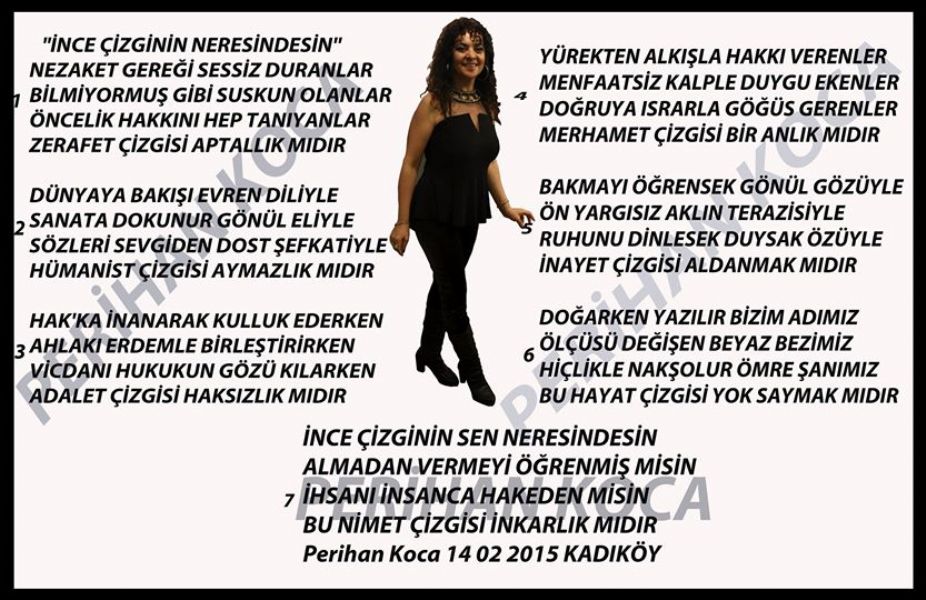 PERİHAN KOCA ''İNCE ÇİZGİNİN NERESİNDESİN''